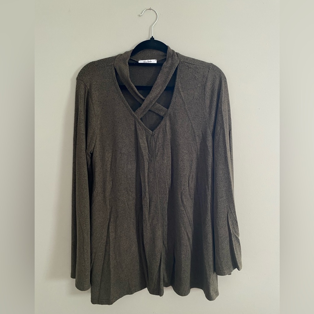Jenny Boston Boutique | Green Shirt
